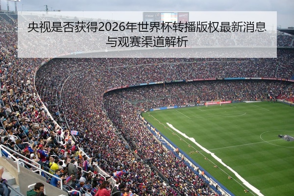 央视是否获得2026年世界杯转播版权最新消息与观赛渠道解析