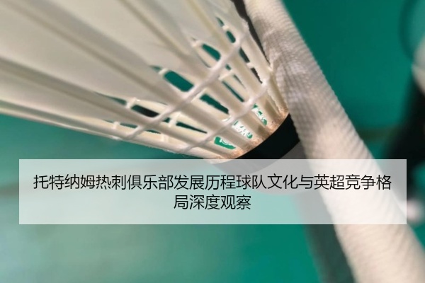 托特纳姆热刺俱乐部发展历程球队文化与英超竞争格局深度观察