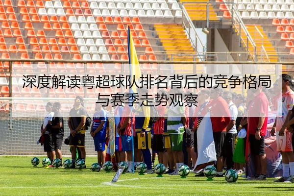 深度解读粤超球队排名背后的竞争格局与赛季走势观察